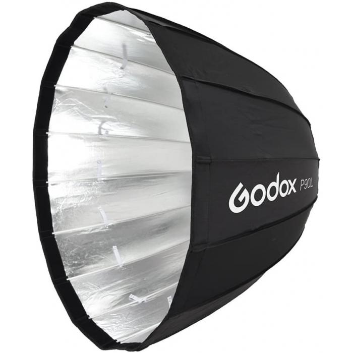 Софтбоксы - Godox P90L Parabolic softbox with bowens mount 90cm - быстрый заказ от производителя