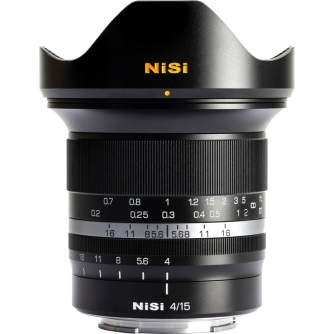 Lenses - NISI LENS 15MM F4 CANON RF-MOUNT 15MM F4 RF-MOUNT - quick order from manufacturer