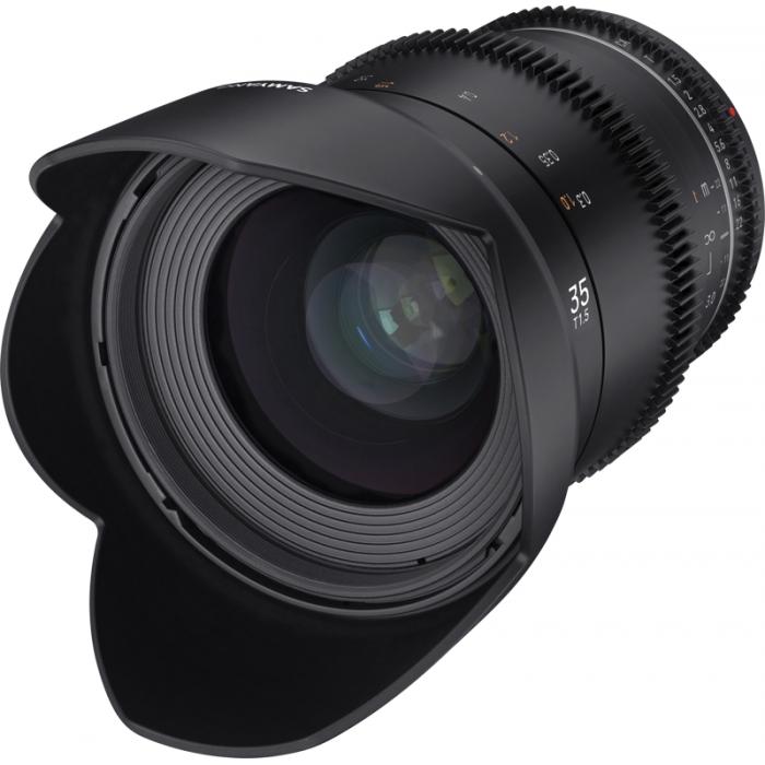 CINEMA видео объективы - SAMYANG 35MM T1,5 VDSLR MK2 CANON F1311001102 - быстрый заказ от производителя