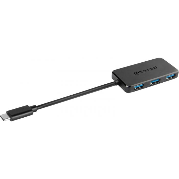 Kabeļi - TRANSCEND 4-PORT HUB USB 3.1 (USB TYPE-C) TS-HUB2C - ātri pasūtīt no ražotāja
