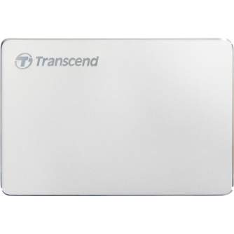 Hard drives & SSD - TRANSCEND TRANCEND STOREJET 25C3 EXTRA SLIM HDD USB 3.1 (USB TYPE-C) 2TB TS2TSJ25C3S - quick order from manufacturer