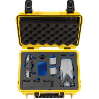 Кофры - BW OUTDOOR CASES TYPE 3000 FOR DJI MAVIC AIR 2 FLY MORE COMBO, UP TO 5 BATTERIES YELLOW 3000/Y/MAVICA2 - быстрый заказ о