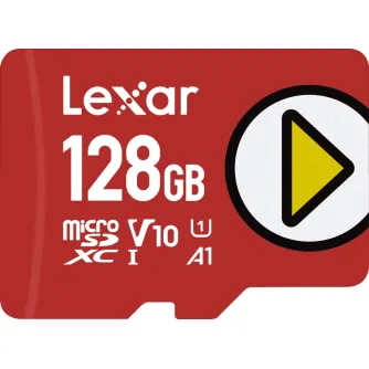 Atmiņas kartes - LEXAR PLAY MICROSDXC UHS-I R150 128GB LMSPLAY128G-BNNNG - ātri pasūtīt no ražotāja