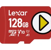 Memory Cards - LEXAR PLAY MICROSDXC UHS-I R150 128GB LMSPLAY128G-BNNNG - quick order from manufacturerMemory Cards - LEXAR PLAY MICROSDXC UHS-I R150 128GB LMSPLAY128G-BNNNG - quick order from manufacturer