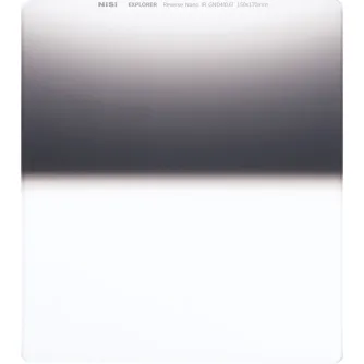 Graduated Filters - NISI SQUARE FILTER EXPLORER 150X170MM REVERSE GND4 2STOPS EXPLORER RE GND4 150 - quick order from manufacturer