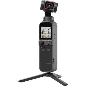 Sporta kameras - DJI Pocket 2 Creator Combo - 3 Axis Gimbal Stabilizer with 4K Camera, 1/1.7 CMOS, 64MP - perc šodien veikalā un ar piegādi
