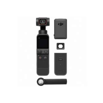 Action Cameras - DJI Pocket 2 Creator Combo - 3 Axis Gimbal Stabilizer with 4K Camera, 1/1.7” CMOS, 64MP - quick order from manufacturer