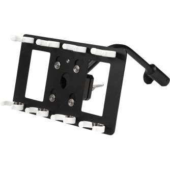 LED палки - NANLITE T12 HOLDER FOR 4 TUBES WITH BALL HEAD YOKE & GOOSENECK HD-T12-4-BHG - быстрый заказ от производителя