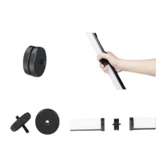 LED Gaismas nūjas - NANLITE savienotājs pavotube 6C AS-CP-1/4 - perc šodien veikalā un ar piegādi