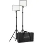 LED панели - NANLITE LUMIPAD 25 LED 2 LIGHT KIT WITH STAND AND BAG LUMIPAD 25 2KIT - быстрый заказ от производителя Лучший выбор профессионалов