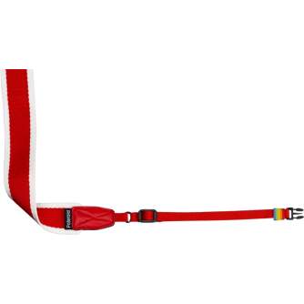 Bags for Instant cameras - POLAROID CAMERA STRAP FLAT RED STRIPE 6050 - quick order from manufacturer