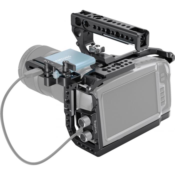 Ietvars kameram CAGE - SMALLRIG 3130 CAGE & TOPHANDLE KIT FOR BLACKMAGIC 4K & 6K 3130 - ātri pasūtīt no ražotāja