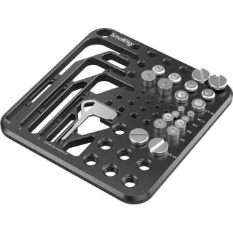 Rigu aksesuāri - SMALLRIG 3184 SCREW & HEX KEY STORAGE PLATE MD3184 - ātri pasūtīt no ražotāja