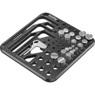 Rigu aksesuāri - SMALLRIG 3184 SCREW & HEX KEY STORAGE PLATE MD3184 - ātri pasūtīt no ražotāja