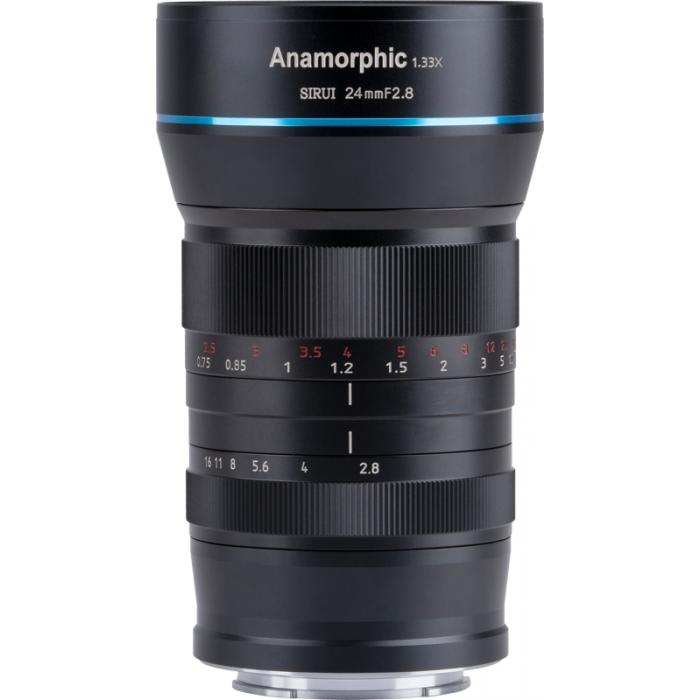 Lenses - SIRUI ANAMORPHIC LENS 1,33X 24MM F/2.8 FUJI X-MOUNT SR24-X - quick order from manufacturer