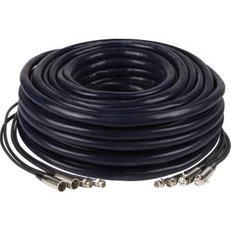 Wires, cables for video - DATAVIDEO CB-22H MULTI CABLE W 4&5P-XLR, 2X BNC (30M) CB-22H - quick order from manufacturer