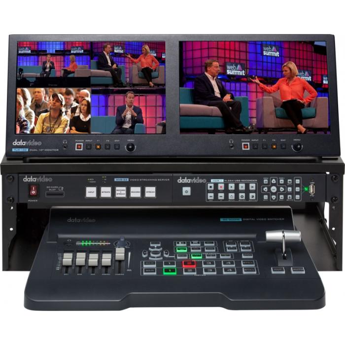 Video mixer - DATAVIDEO GO-500-STUDIO 4 INP HDMI SWITCHER W. STREAMING/REC GO-500-STUDIO - быстрый заказ от производителя