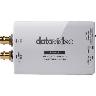Signāla kodētāji, pārveidotāji - DATAVIDEO CAP-1 SDI TO USB (UVC) CAPTURE (INPUT) DEVICE CAP-1 - ātri pasūtīt no ražotāja