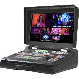 Video mikseri - DATAVIDEO HS-2200 6 INP HD VIDEOMX W INTERCOM & CG IN CASE HS-2200 - ātri pasūtīt no ražotāja