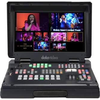 Video mixer - DATAVIDEO HS-2200 6 INP HD VIDEOMX W INTERCOM & CG IN CASE HS-2200 - quick order from manufacturer