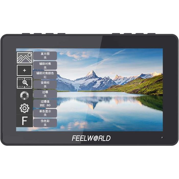 LCD monitori filmēšanai - FEELWORLD Monitors F5 Pro V4 6" - perc šodien veikalā un ar piegādi