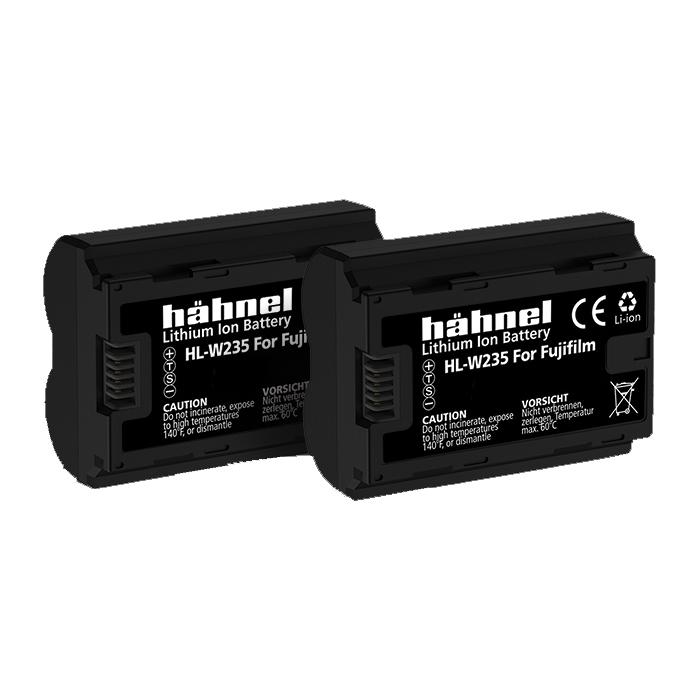 Camera Batteries - HÄHNEL BATTERY FUJI HL-W235 TWIN PACK 1000 161.1 - quick order from manufacturer