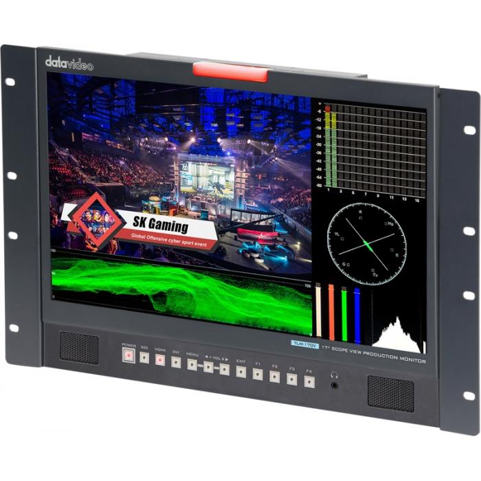LCD мониторы для съёмки - DATAVIDEO TLM-170VR MONITOR W WFM/VECTOR SCOPE (7U MNT) TLM-170VR - быстрый заказ от производителя