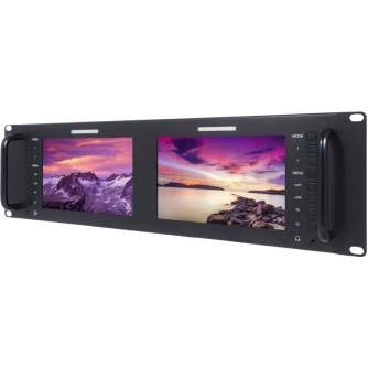 LCD monitori filmēšanai - SEETEC MONITOR D71 （DUAL 7" 3RU） 2*7 INCH D71 - ātri pasūtīt no ražotāja