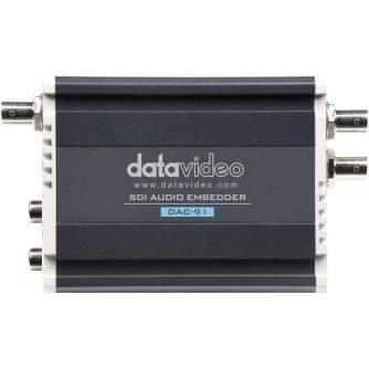 Converter Decoder Encoder - DATAVIDEO DAC-91 3GBPS/HD/SD ANALOGUE AUDIO EMBEDDER DAC-91 - quick order from manufacturer