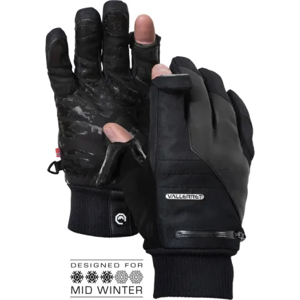 VALLERRET MARKHOF PRO 2.0 PHOTOGRAPHY GLOVE BLACK XS 19MHP2-BK-XS