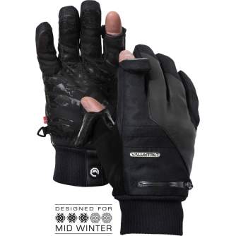Gloves - VALLERRET MARKHOF PRO 2.0 PHOTOGRAPHY GLOVE BLACK XS 19MHP2-BK-XS - quick order from manufacturer