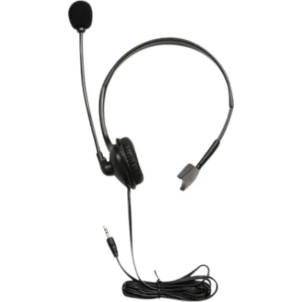 DATAVIDEO MC-1 STANDARD ONE EAR HEADPHONE WITH MIC. MC-1