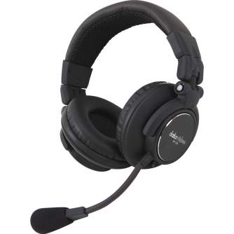 Headphones - DATAVIDEO HP-2A TWO EAR HEADPHONE WITH MIC. HP-2A - quick order from manufacturer