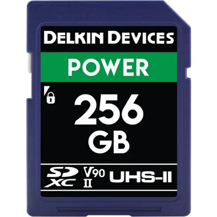 DELKIN SD POWER 2000X UHS-II U3 (V90) R300/W250 256GB DDSDG2000256