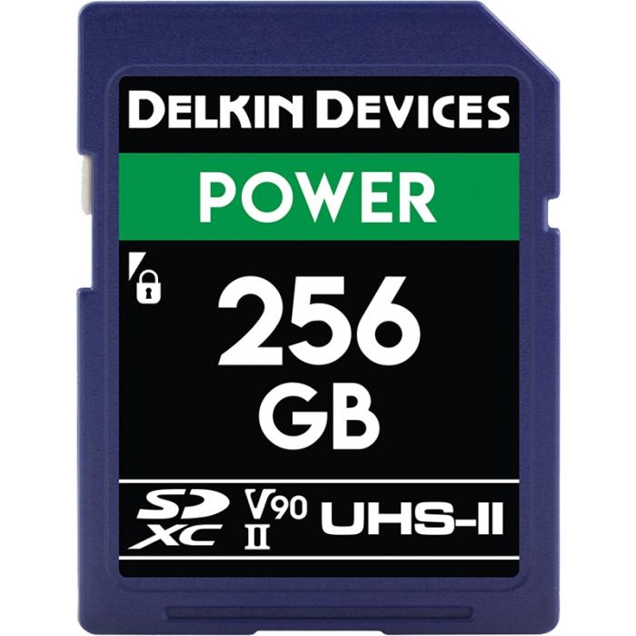 Atmiņas kartes - DELKIN SD POWER 2000X UHS-II U3 (V90) R300/W250 256GB DDSDG2000256 - ātri pasūtīt no ražotāja