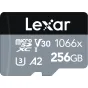 Vairs neražo - LEXAR PRO 1066X MICROSDHC/MICROSDXC UHS-I (SILVER) R160/W120 256GB LMS1066256G-BNANG