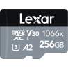 Карты памяти - LEXAR PRO 1066X MICROSDHC/MICROSDXC UHS-I (SILVER) R160/W120 256GB LMS1066256G-BNANG - купить сегодня в магазине Карты памяти - LEXAR PRO 1066X MICROSDHC/MICROSDXC UHS-I (SILVER) R160/W120 256GB LMS1066256G-BNANG - купить сегодня в магазине 