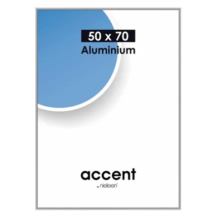 Nielsen Photo Frame 52724 Accent Frosted Silver 50x70 cm