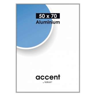 Photo Frames - Nielsen Photo Frame 52724 Accent Frosted Silver 50x70 cm - quick order from manufacturer