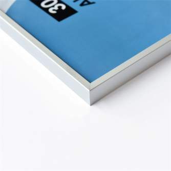 Photo Frames - Nielsen Photo Frame 52724 Accent Frosted Silver 50x70 cm - quick order from manufacturer