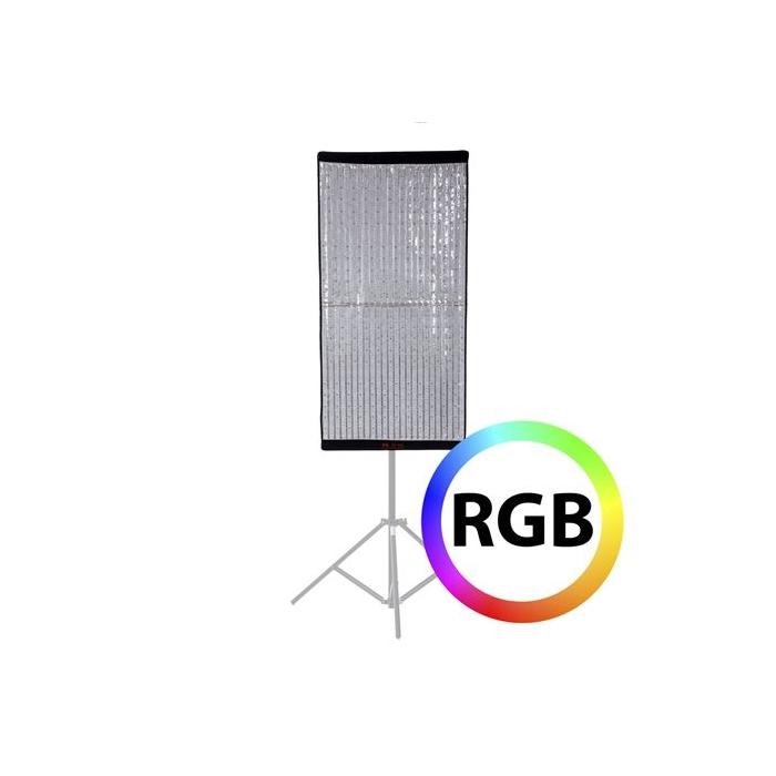 Light Panels - Falcon Eyes Flexible RGB LED Panel RX-848 60x120 cm - quick order from manufacturer