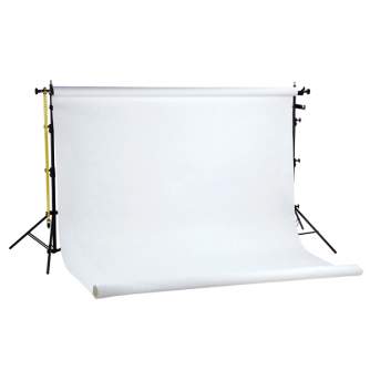 Background Set with Holder - Falcon Eyes Background System SPK-1A + Roll White - quick order from manufacturer