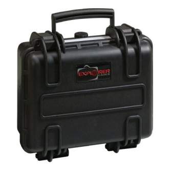 Koferi - Explorer Cases 2712 HL koferis melns ar putām - ātri pasūtīt no ražotāja