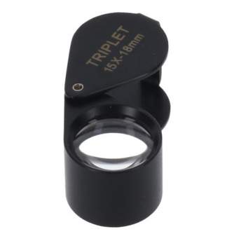 Palielināmie stikli - Benel Optics Jewelry Magnifier Triplet 15x 18mm - ātri pasūtīt no ražotāja