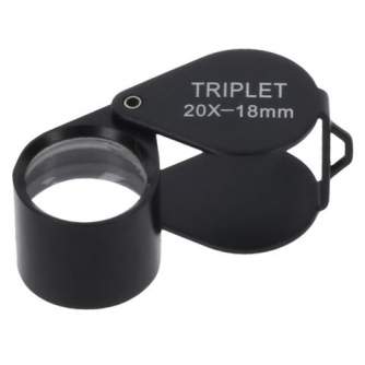 Magnifying Glasses - Byomic Jewelry Magnifier Triplet BYO-IT2018 20x18mm - quick order from manufacturer