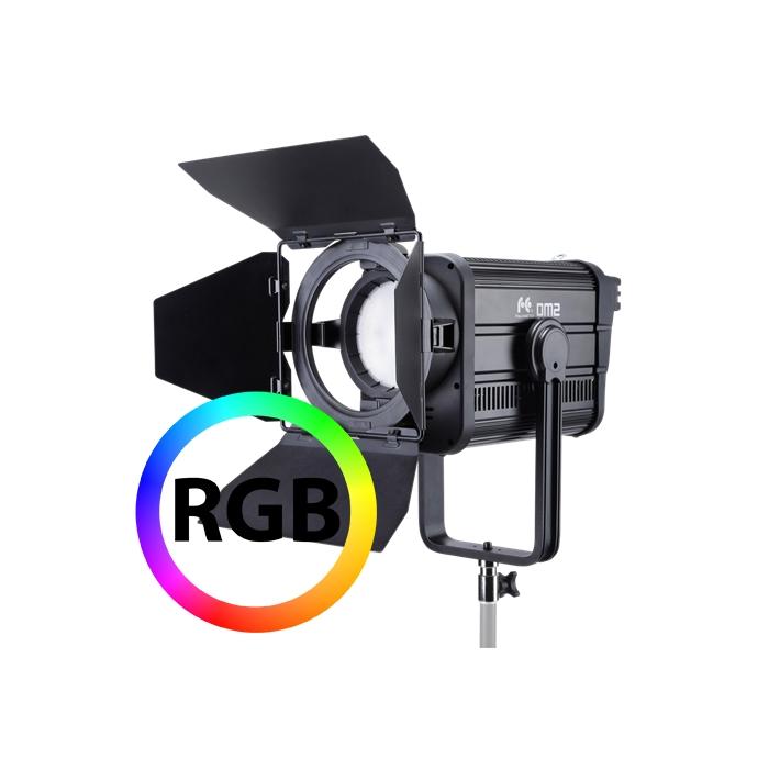 LED Fresnels Lights - Falcon Eyes RGB LED Fresnel Spot Dimmable DM2 200W - quick order from manufacturer