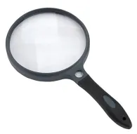 Magnifying Glasses - Carson Handheld Magnifier with Rubber Grip 2x130mm - quick order from manufacturerMagnifying Glasses - Carson Handheld Magnifier with Rubber Grip 2x130mm - quick order from manufacturer
