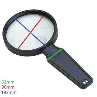 Magnifying Glasses - Carson Handheld Magnifier 2x90mm - buy today in store and with delivery