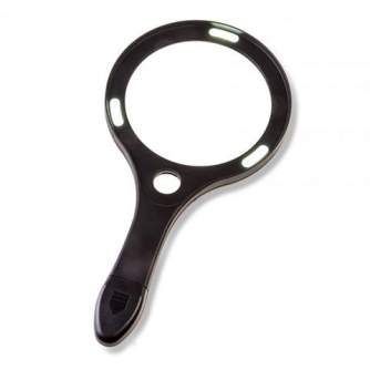 Palielināmie stikli - Carson Handheld Magnifier Aspherical 2x110mm AS-95 with LED - ātri pasūtīt no ražotāja