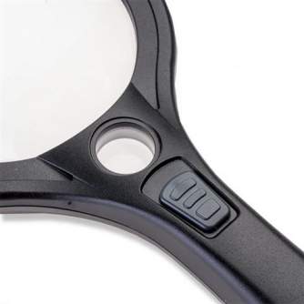 Palielināmie stikli - Carson Handheld Magnifier Aspherical 2x110mm AS-95 with LED - ātri pasūtīt no ražotāja